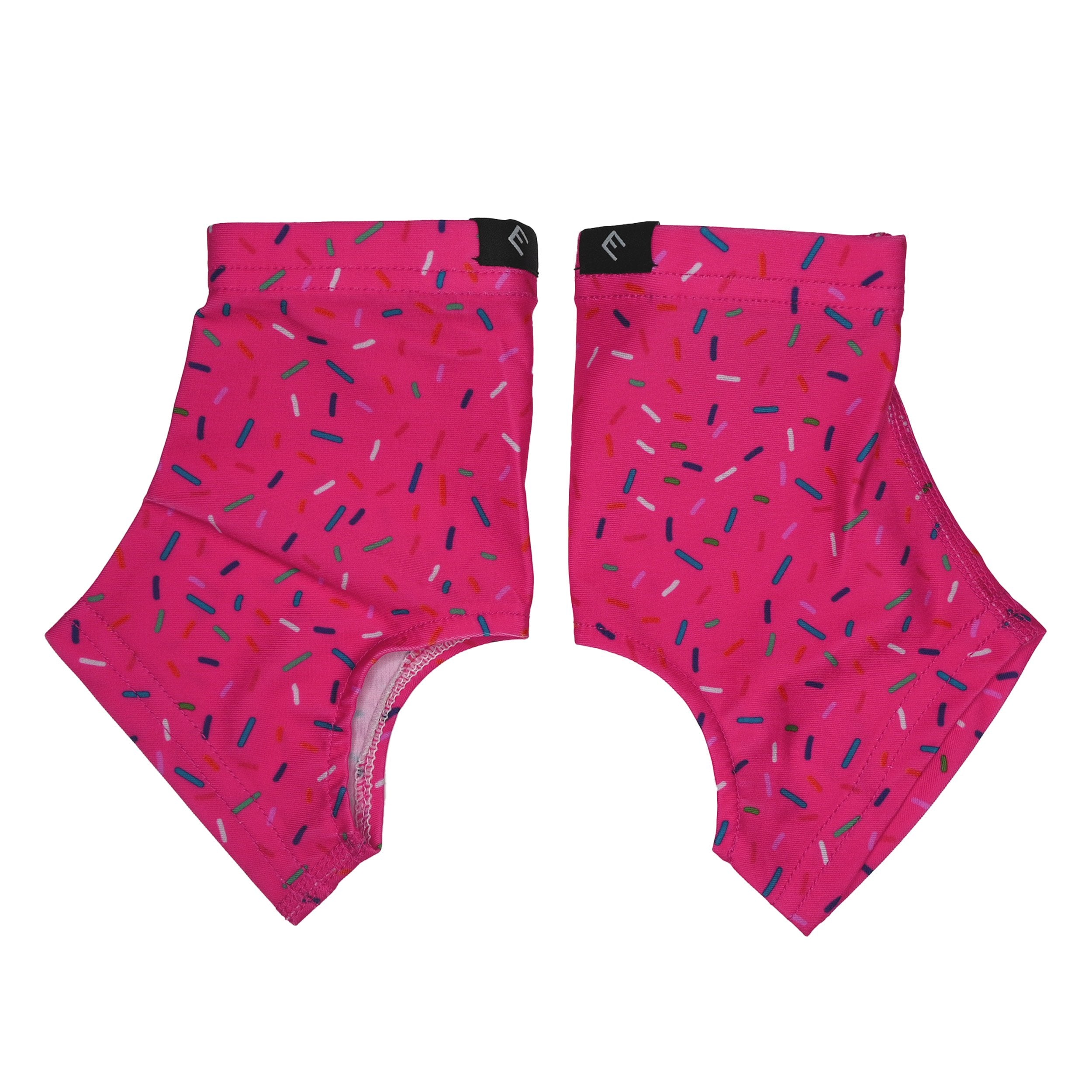 Pink Sprinkles Cleat Covers (Spats)