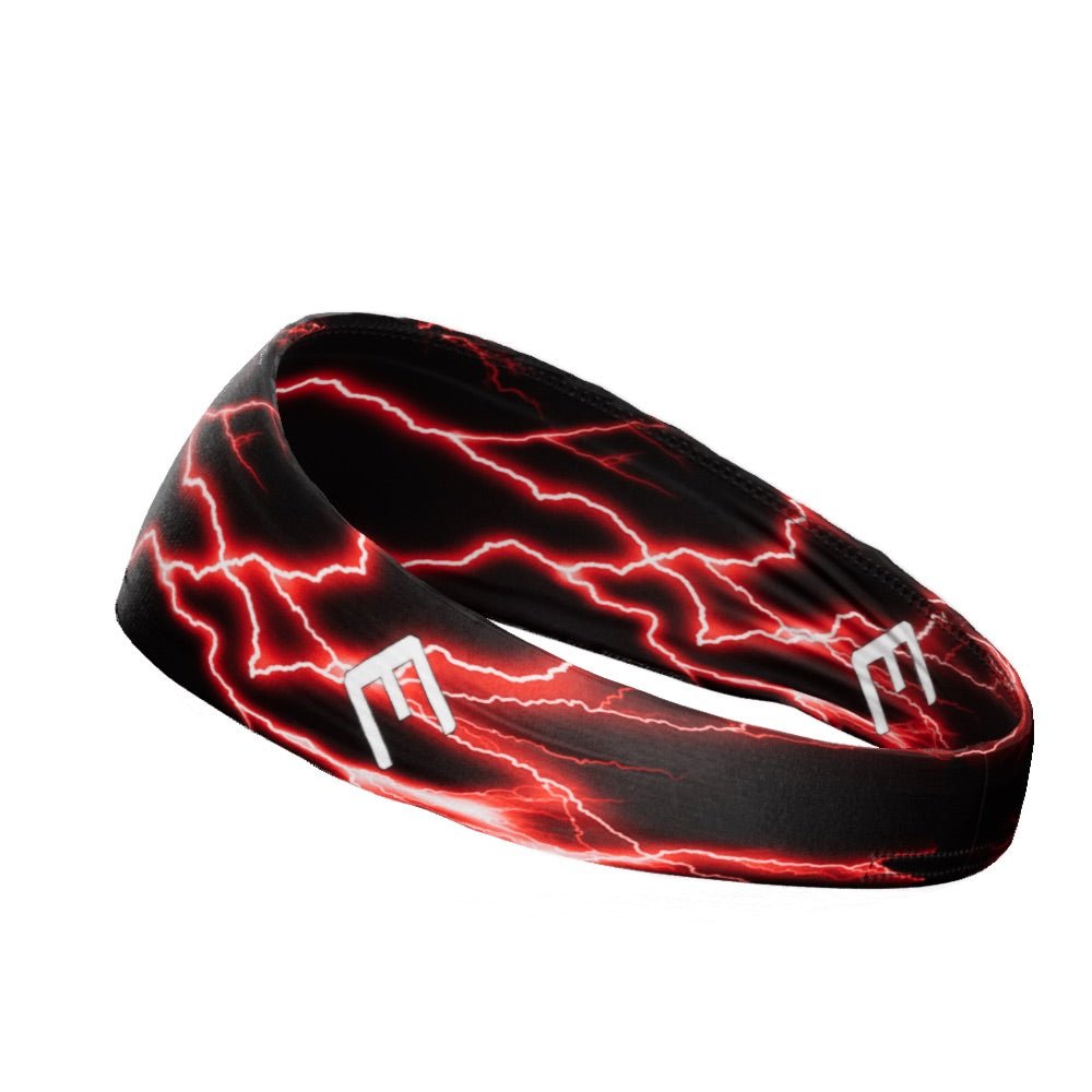 Red Lightning Headband