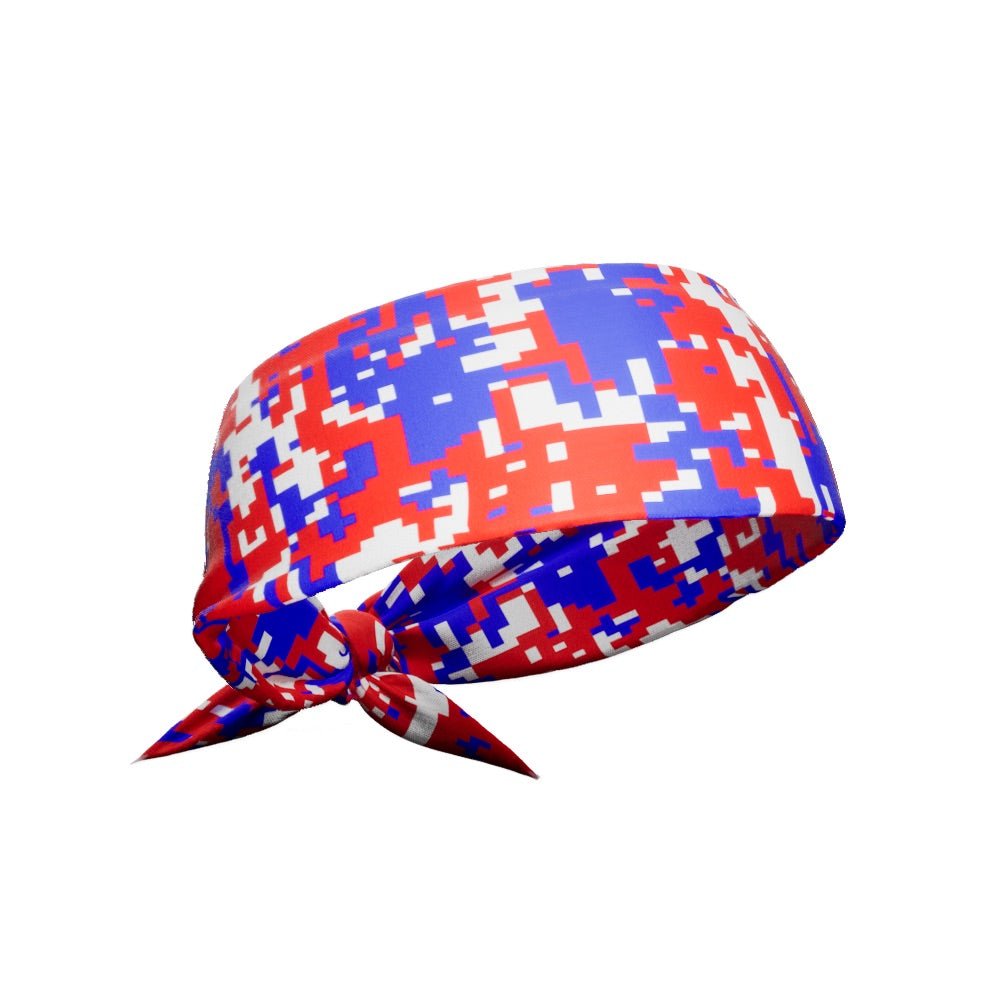 RWB Digi Camo Tie Headband