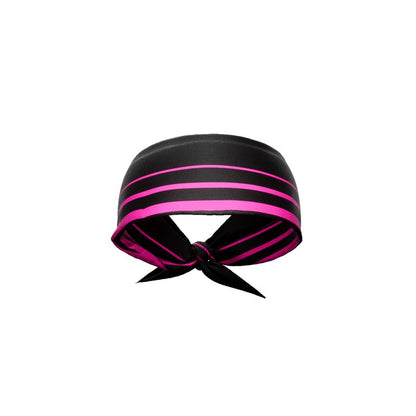 Pink Crossbar Tie Headband