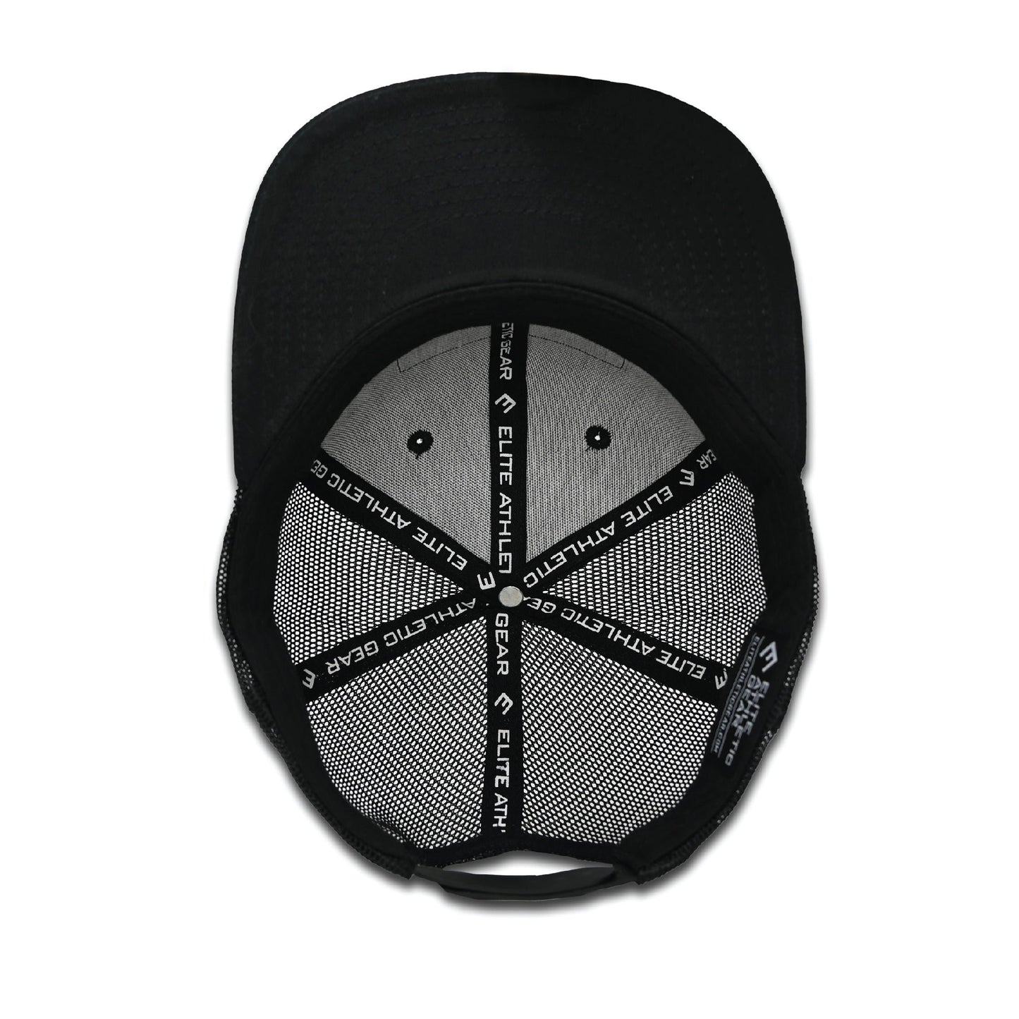 Faith Cross Black Trucker Hat