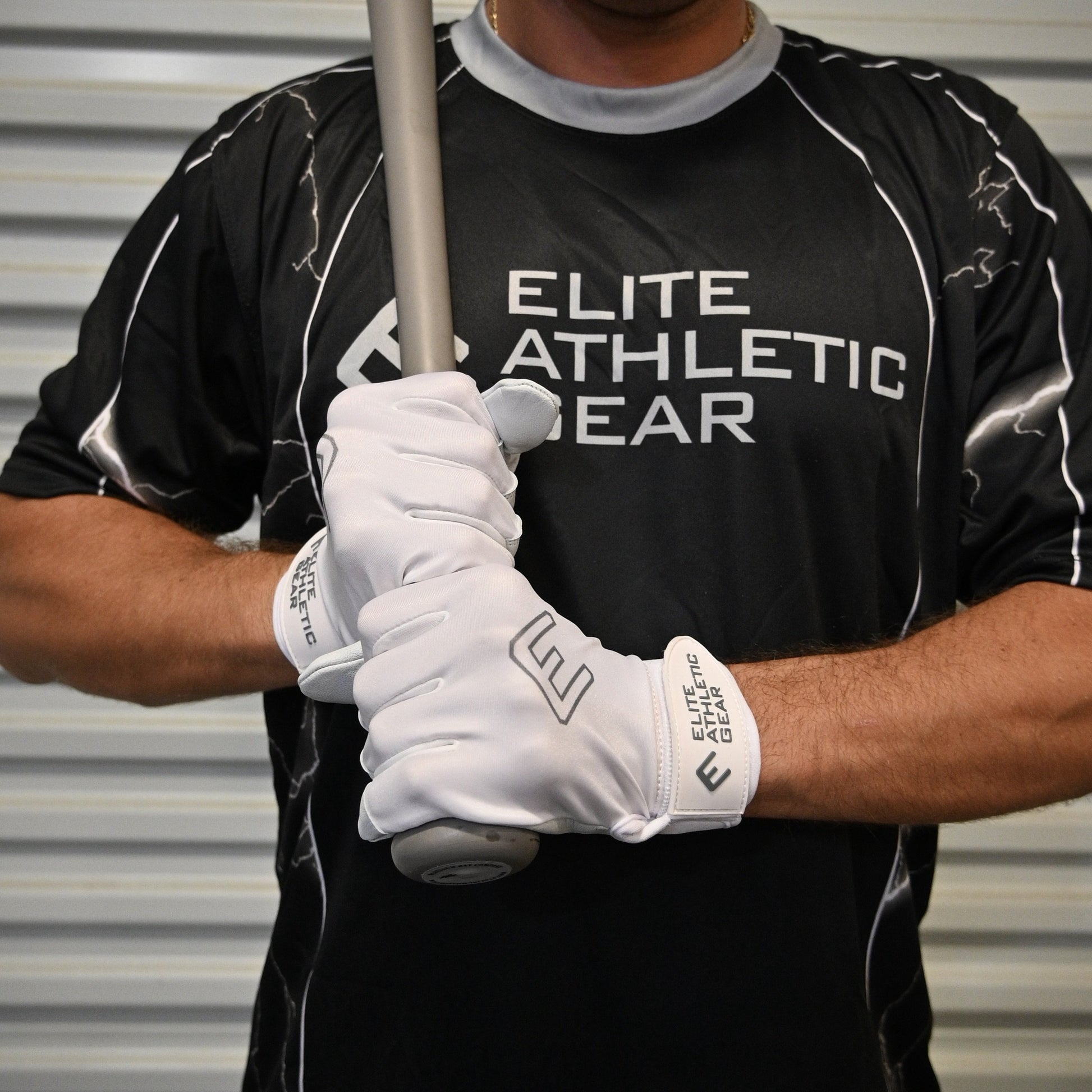 White Batting Gloves