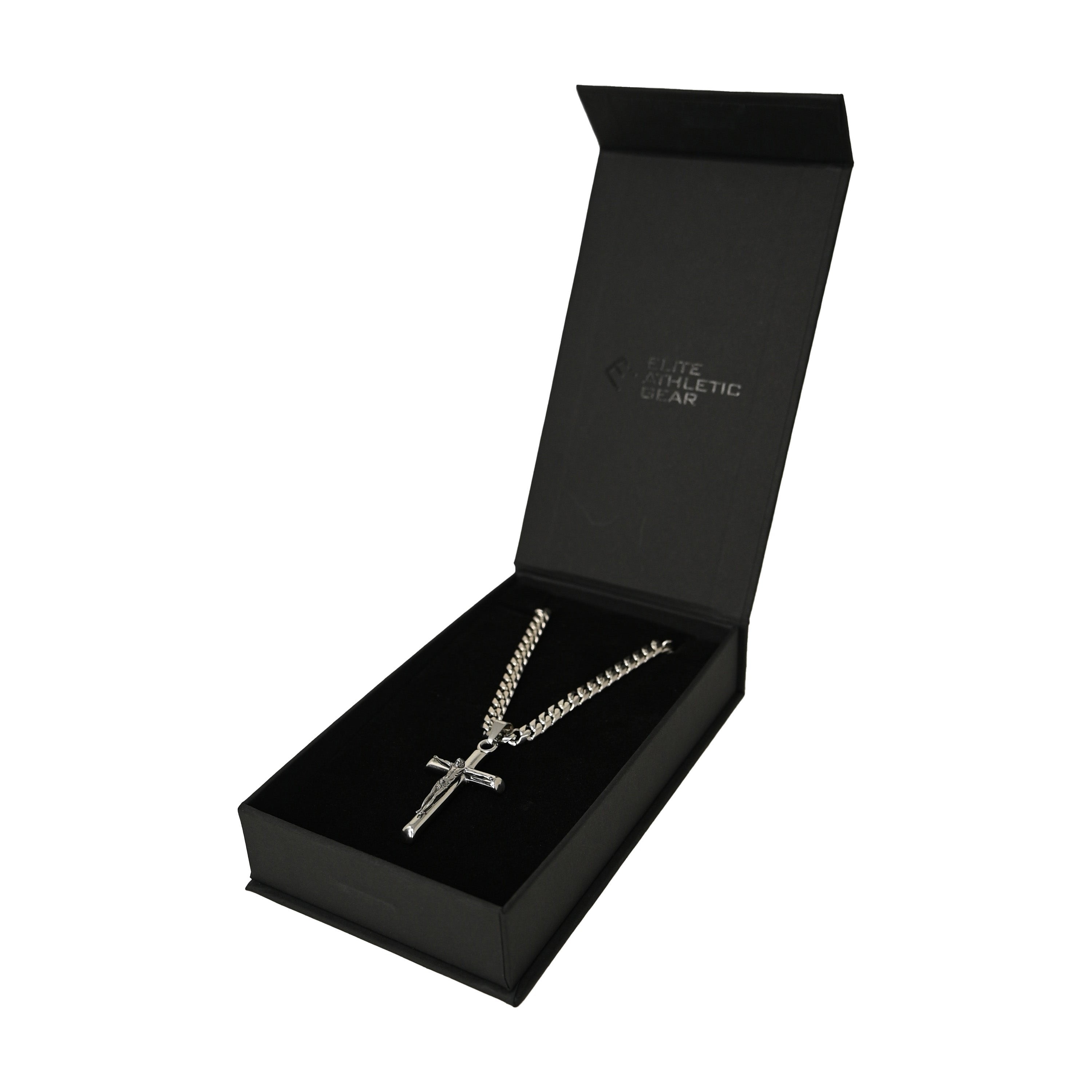 Pro Crucifix Pendant Necklace Pendant Necklace - Stainless Steel