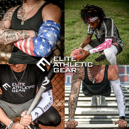 Faith Cross Yellow Arm Sleeve