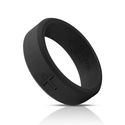 Faith Cross Silicone Ring