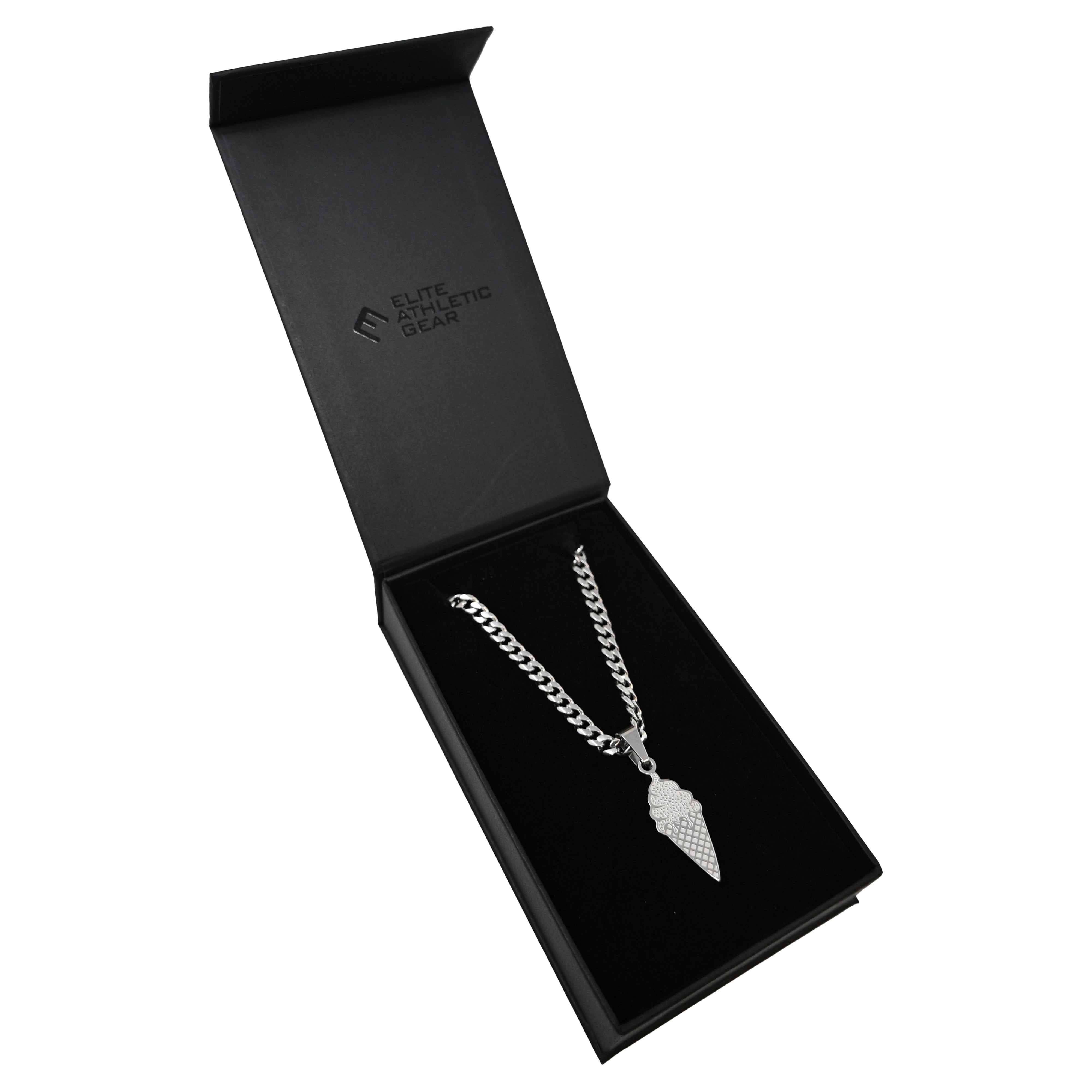 Pro Ice Cream Pendant Necklace - Stainless Steel