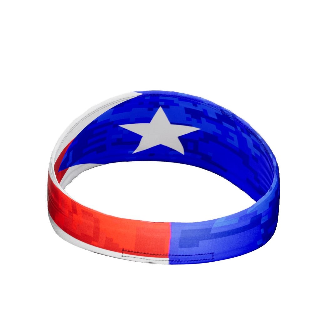 Puerto Rico Flag Headband