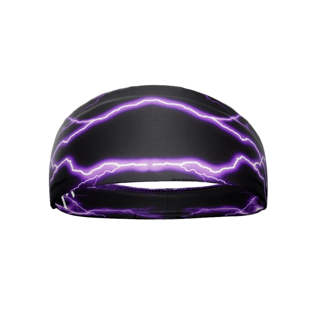 Purple Lightning Headband