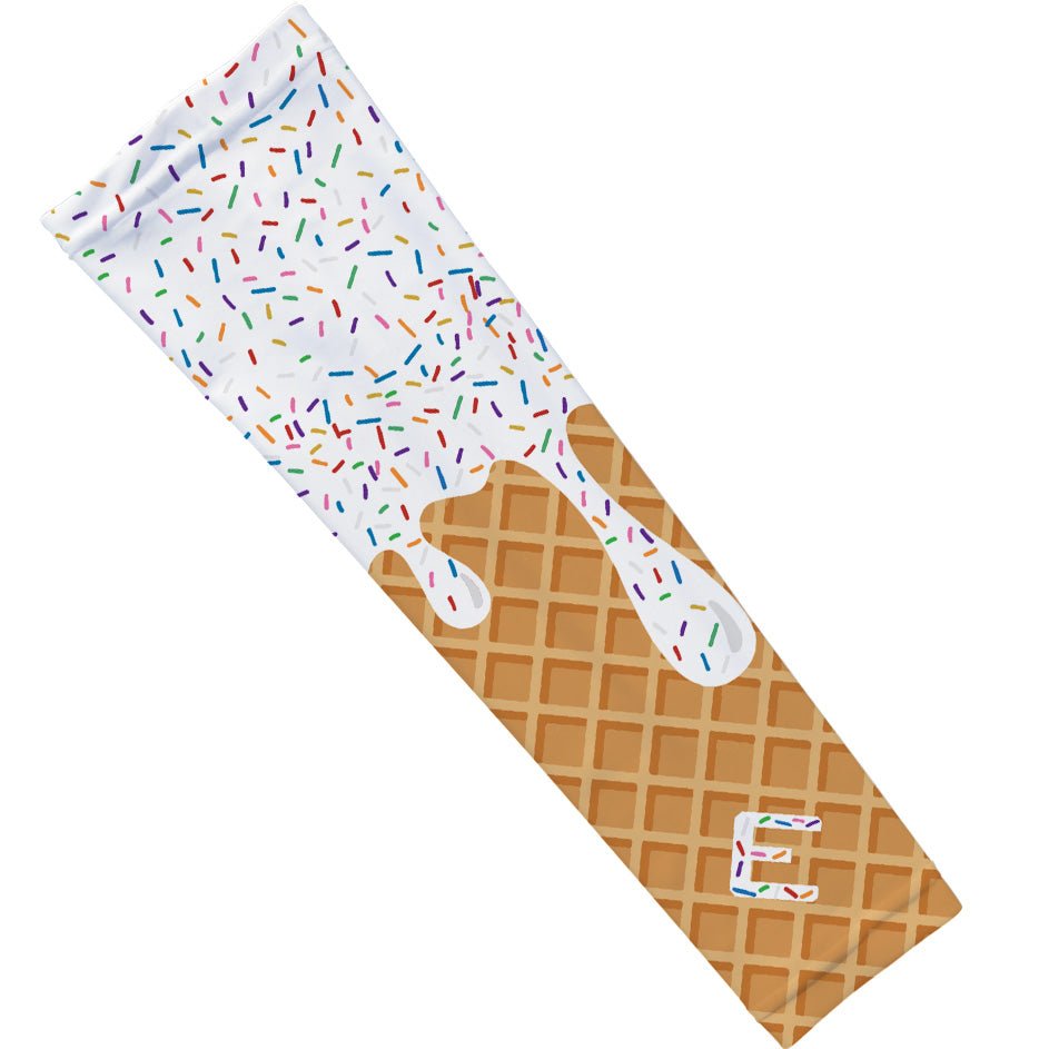 White Ice Cream Arm Sleeve