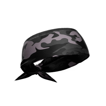 Blackout Camo Tie Headband