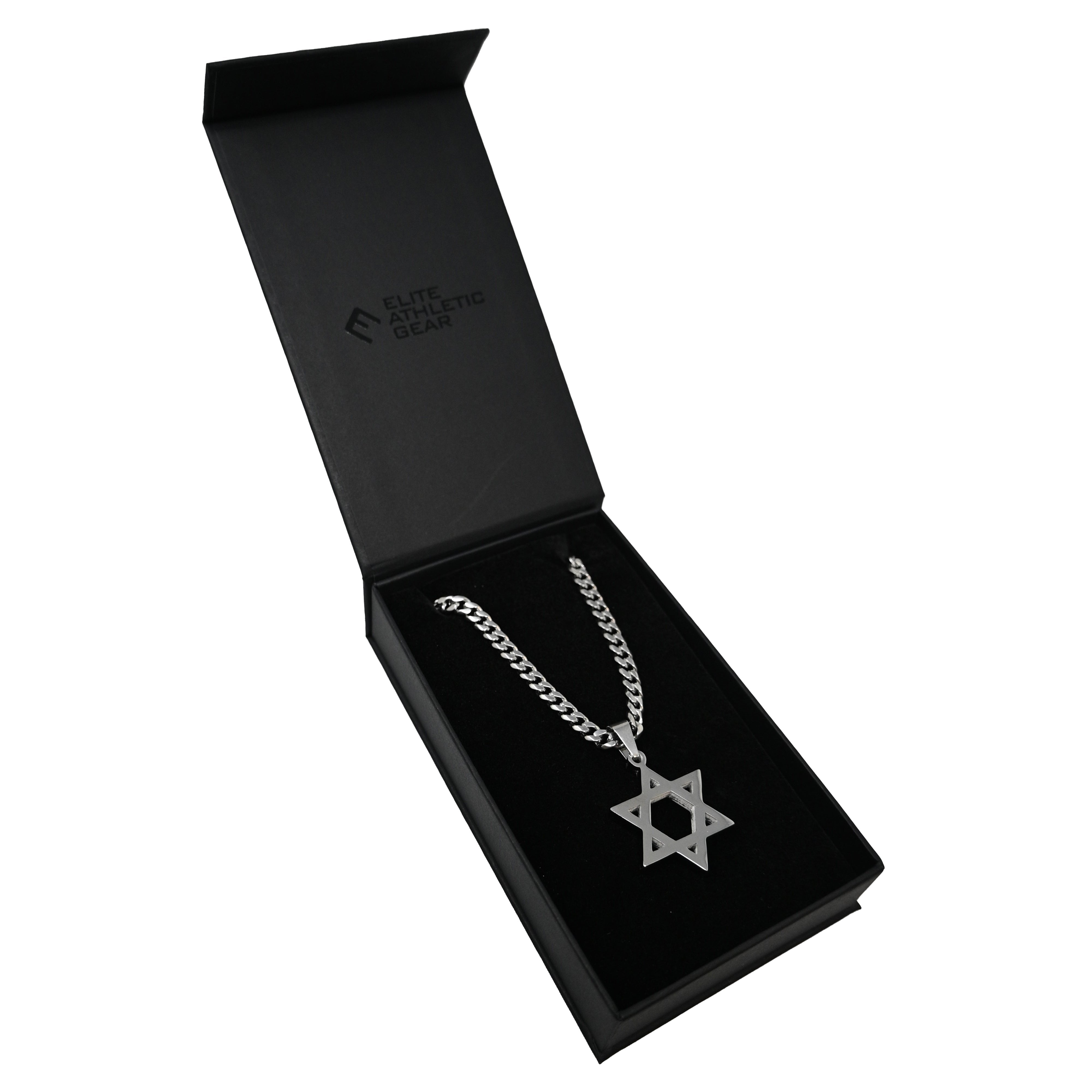 Pro Star of David Pendant Necklace - Stainless Steel