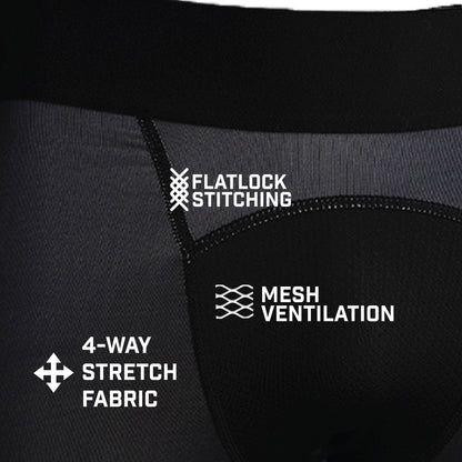 Faith Cross Black Compression Tights