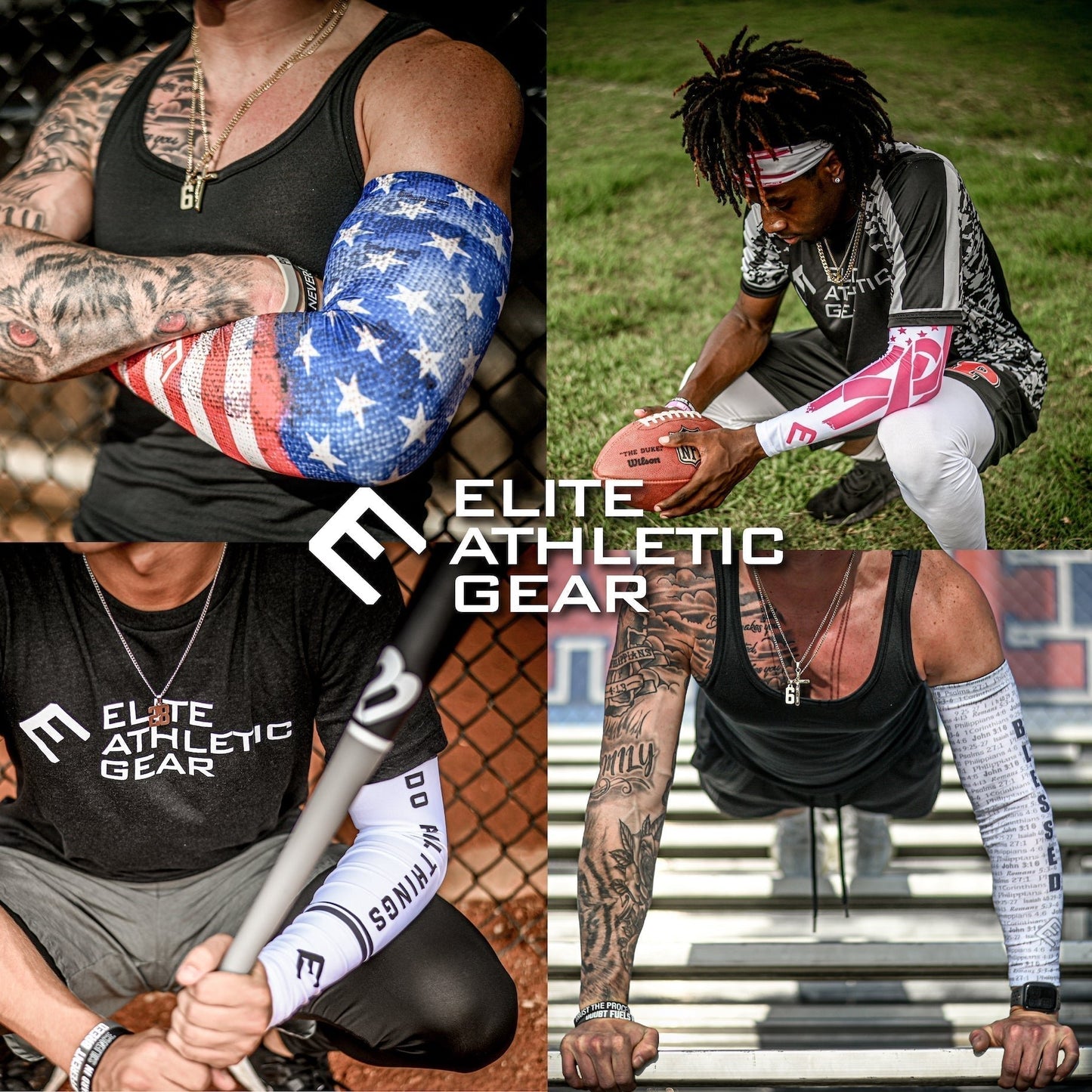 Faith Cross Pink Arm Sleeve