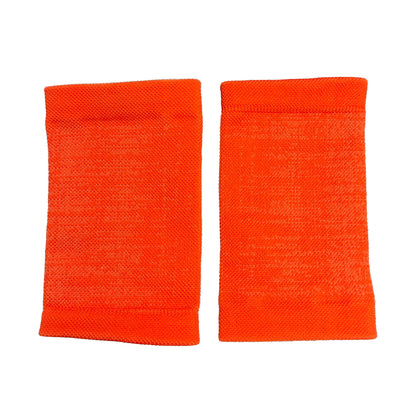 Orange Wrist Support Sleeves