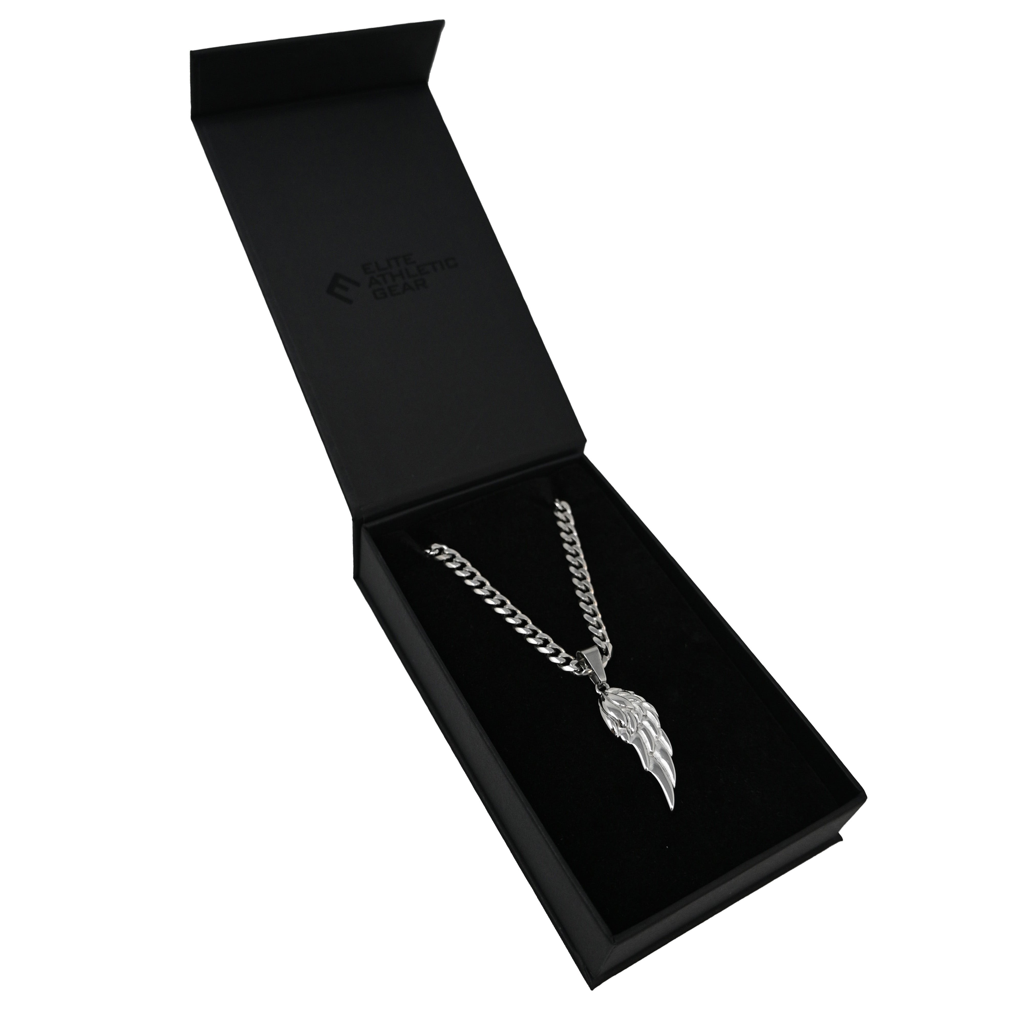 Pro Wing Pendant Necklace - Stainless Steel