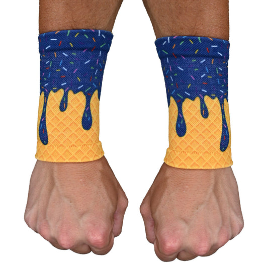 Royal Ice Cream Wrist Support Sleeves