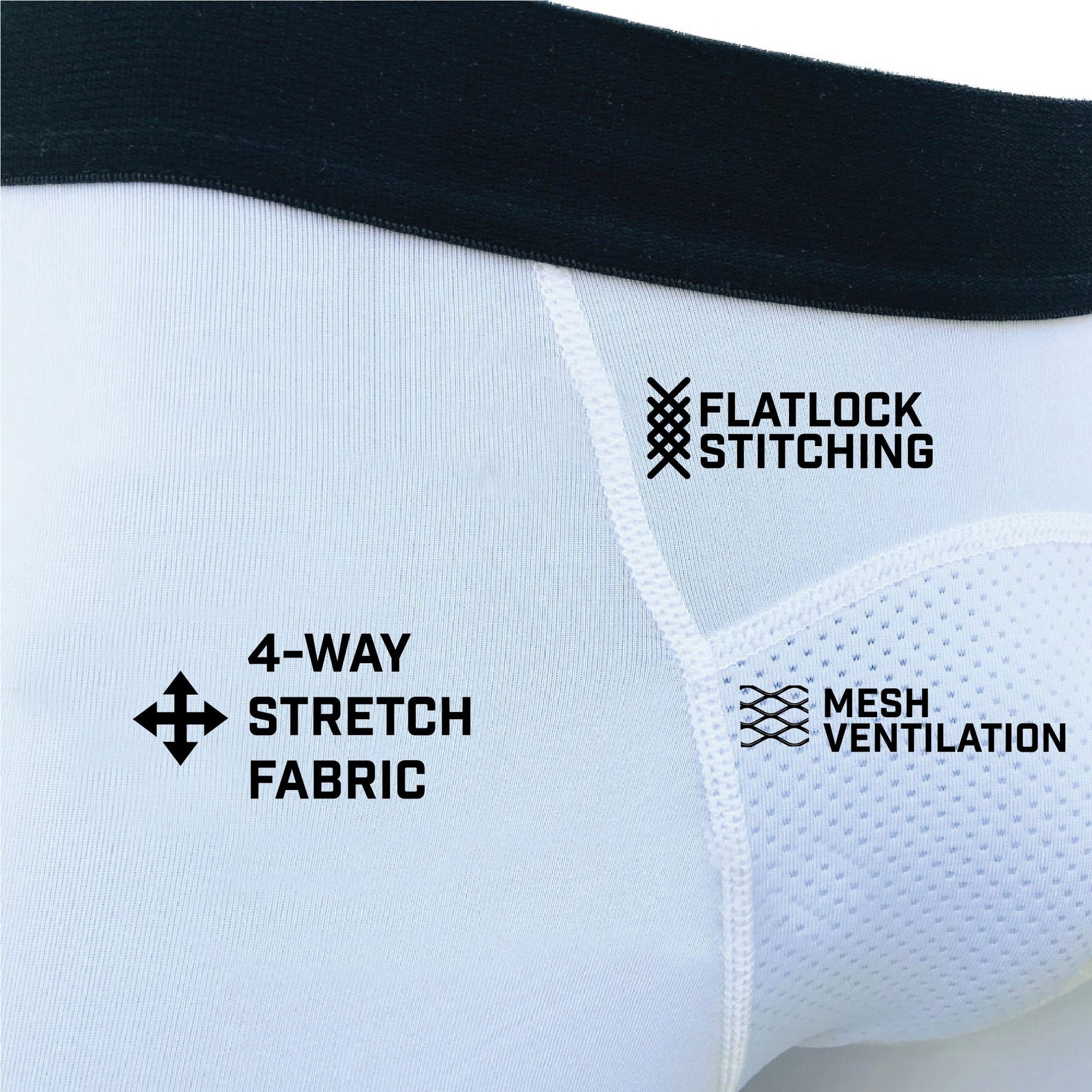 White Compression Tights