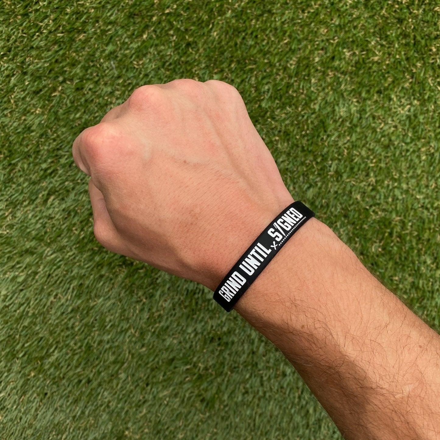 GRIND UNTIL SIGNED Wristband