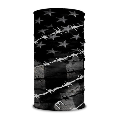 Barbed Wire USA Flag Multi-Use Face Bandana