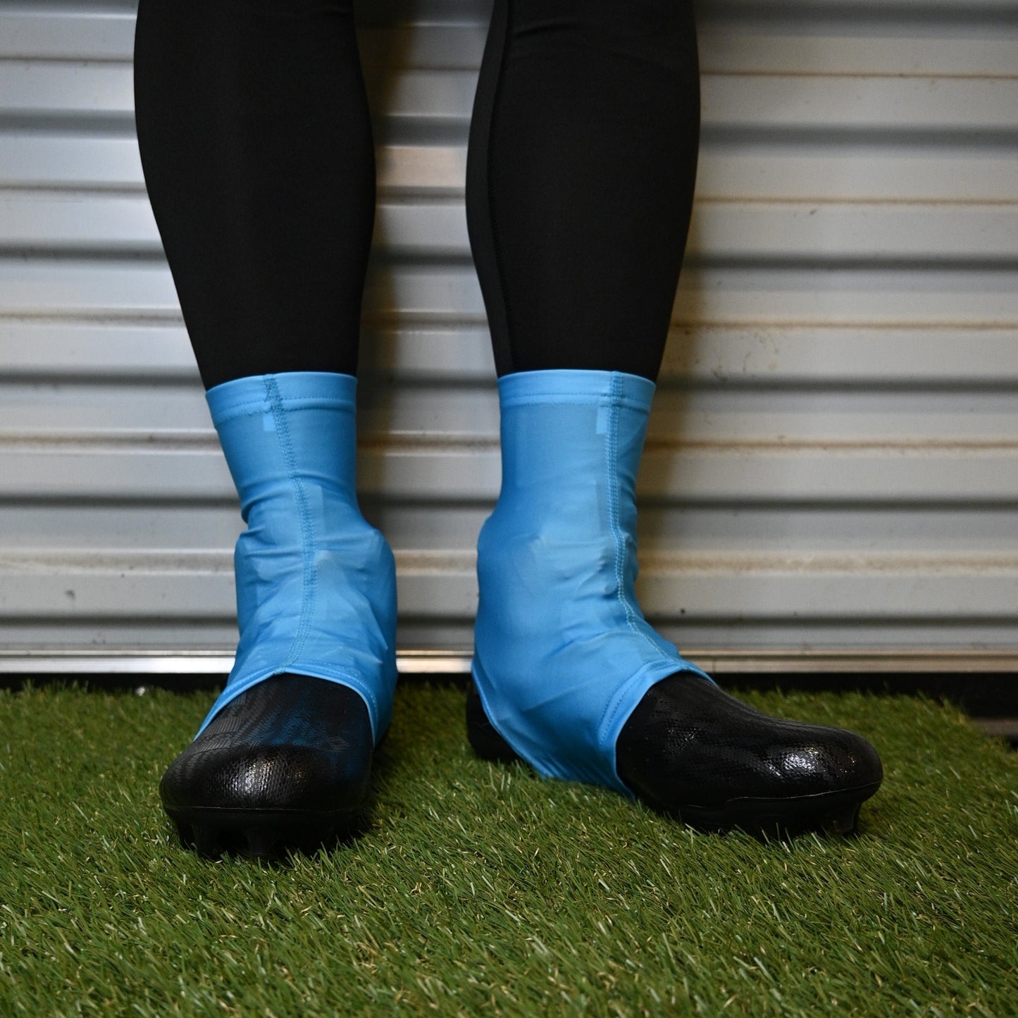 Light Blue Cleat Covers