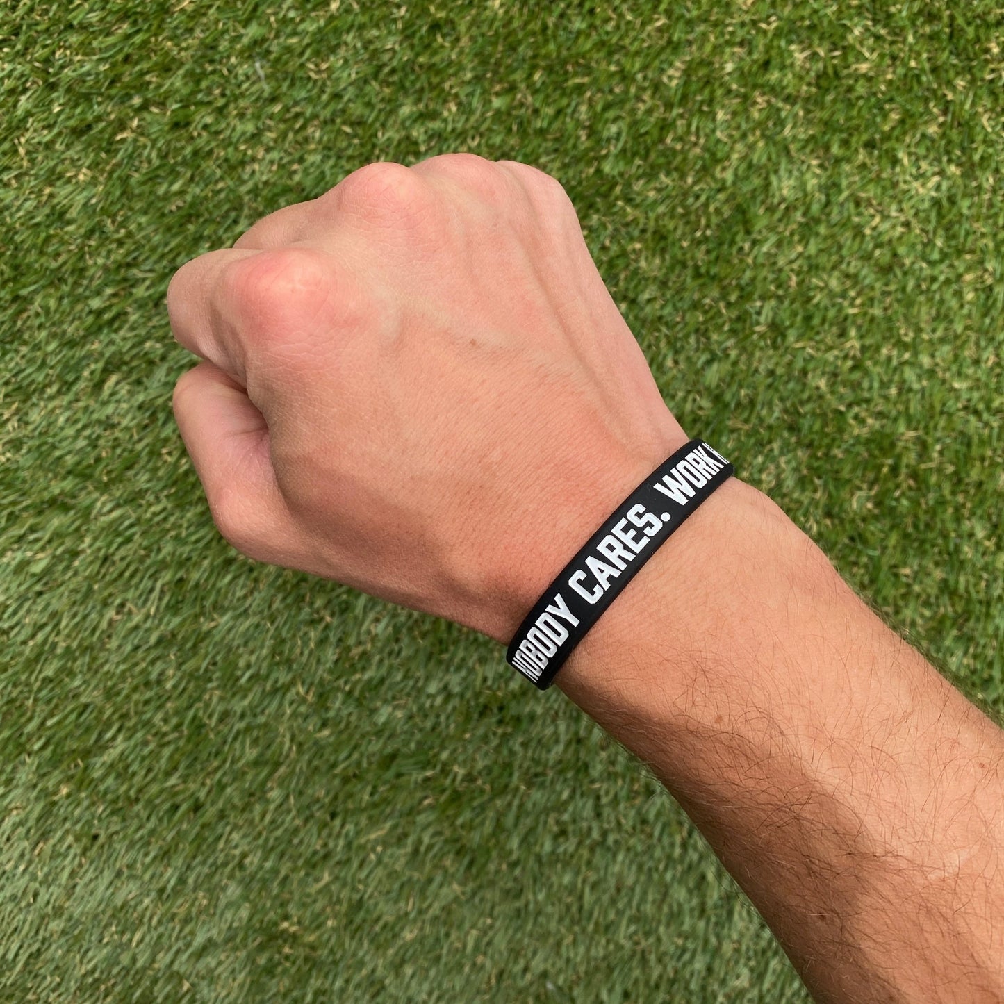 NOBODY CARES. WORK HARDER. Wristband