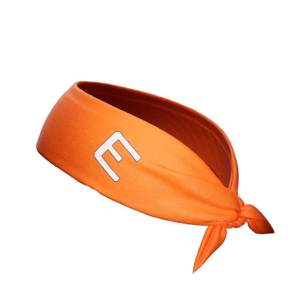 Orange Tie Headband