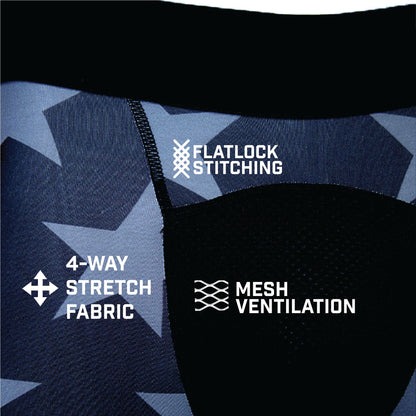 Thin Blue Line Compression Tights