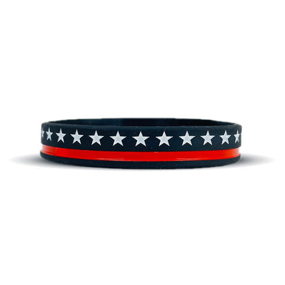 Thin Red Line Wristband