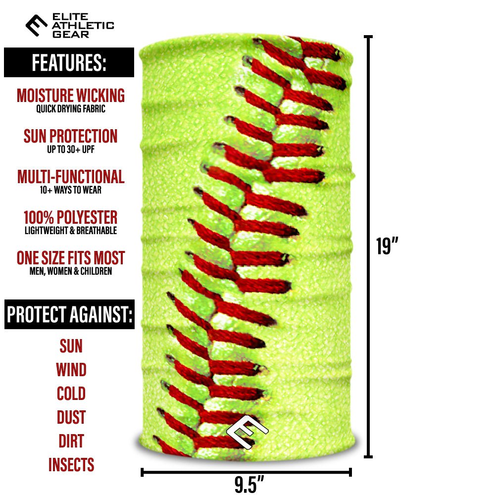 Softball Multi-Use Face Bandana