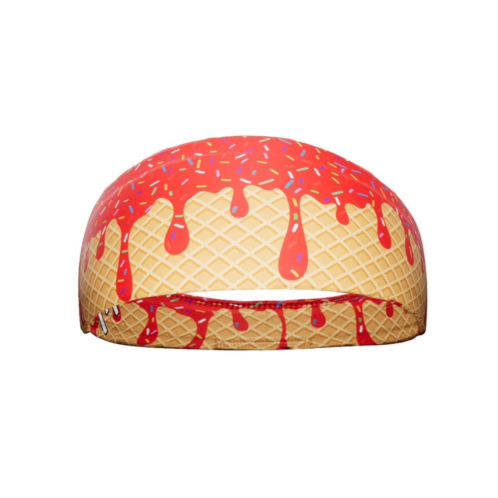 Red Ice Cream Headband