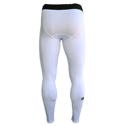 Faith Cross White Compression Tights