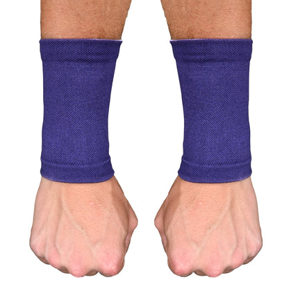 Purple Wrist Support Sleeves