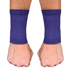 Purple Wrist Support Sleeves