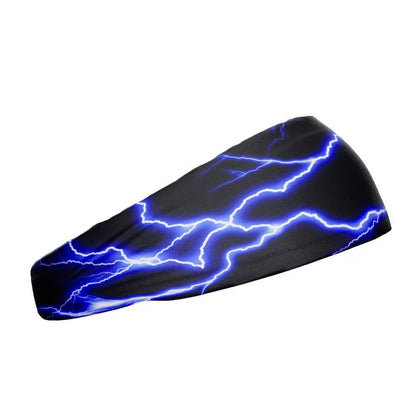 Blue Lightning Headband