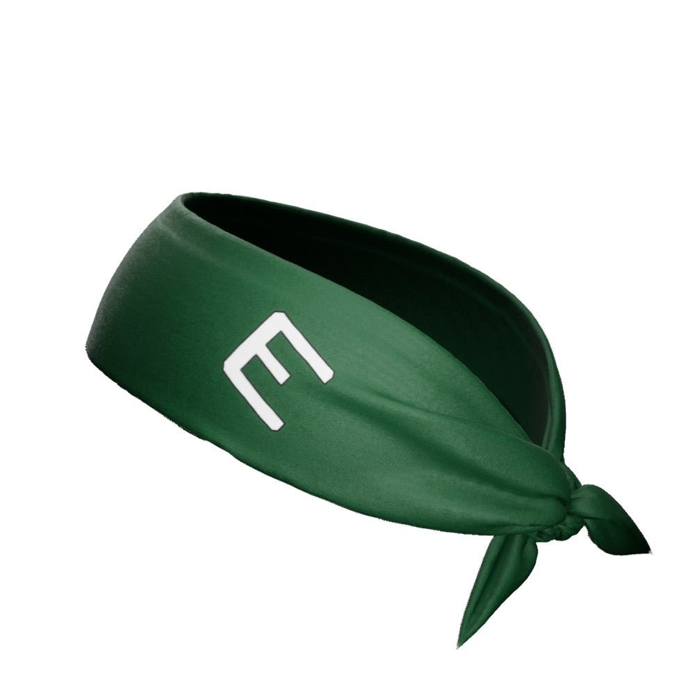 Green Tie Headband