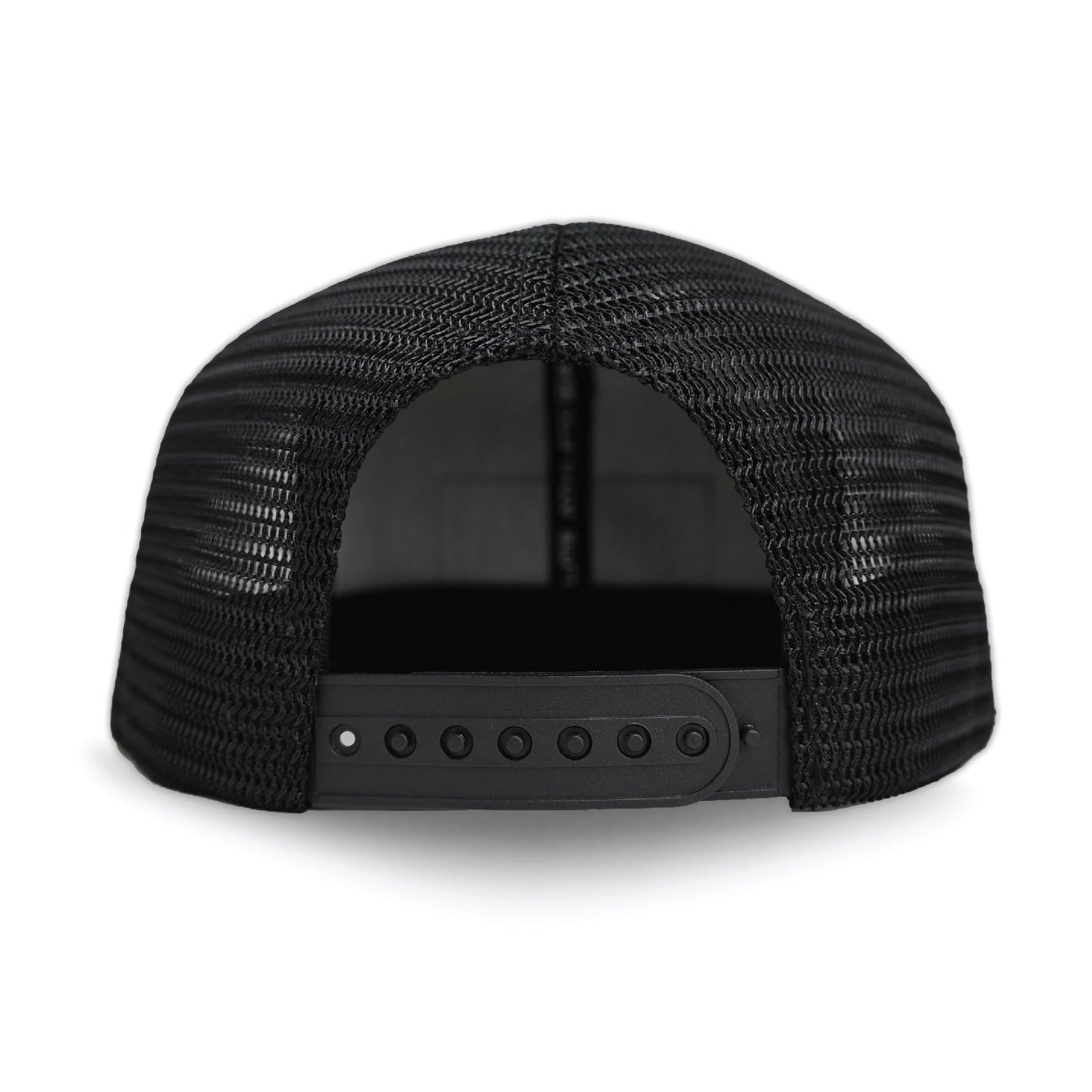 Faith Cross Black Trucker Hat