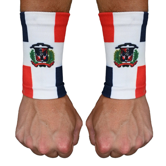 Dominican Republic Flag Wrist Support Sleeves