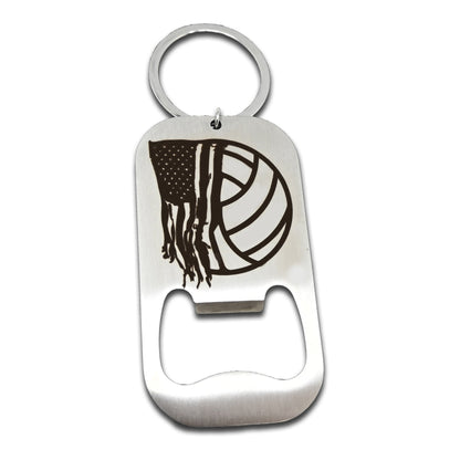 Volleyball Flag Bottle Opener