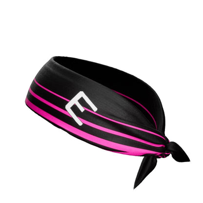 Pink Crossbar Tie Headband