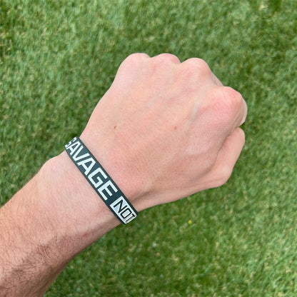 SAVAGE NOT AVERAGE Wristband