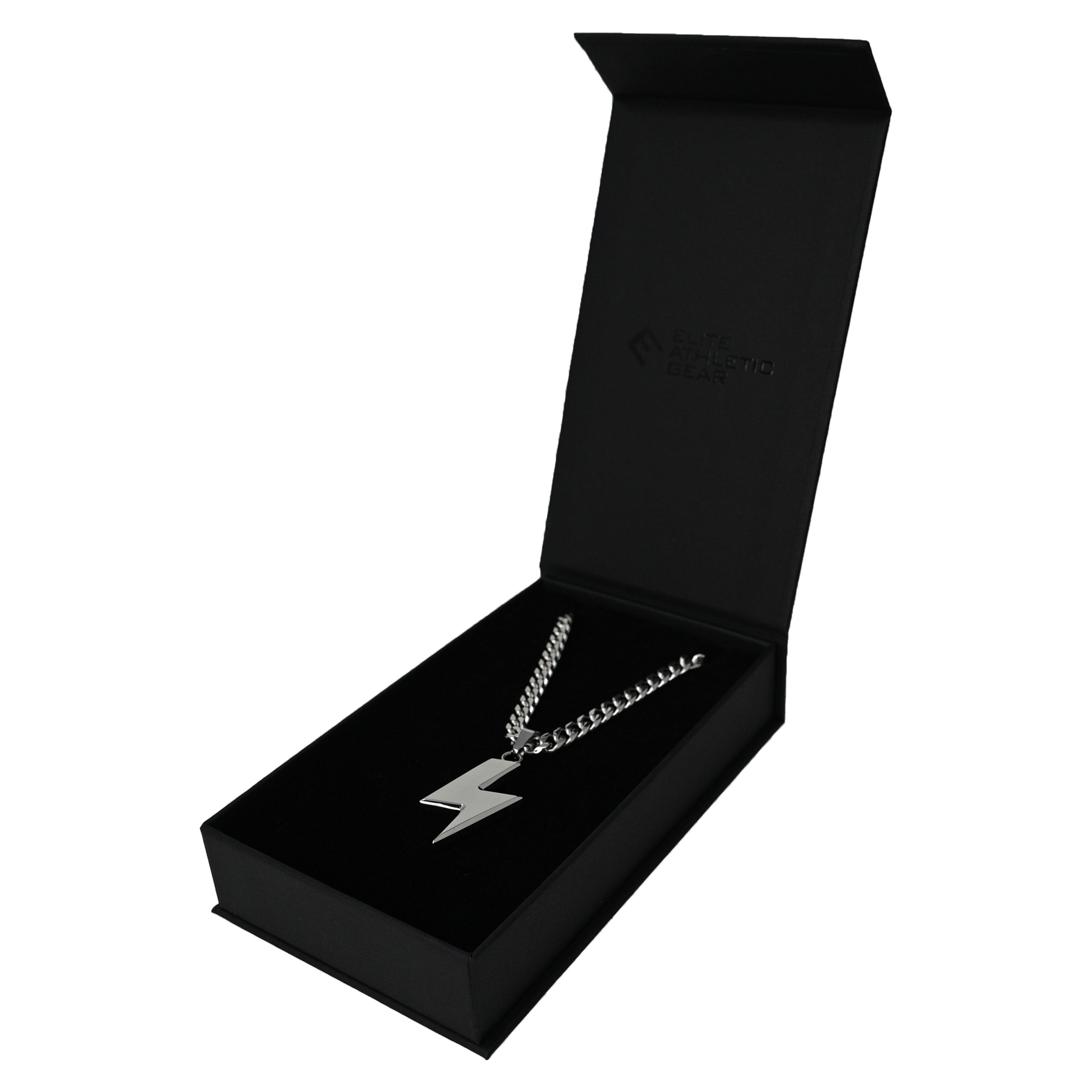 Pro Lightning Bolt Pendant Necklace - Stainless Steel