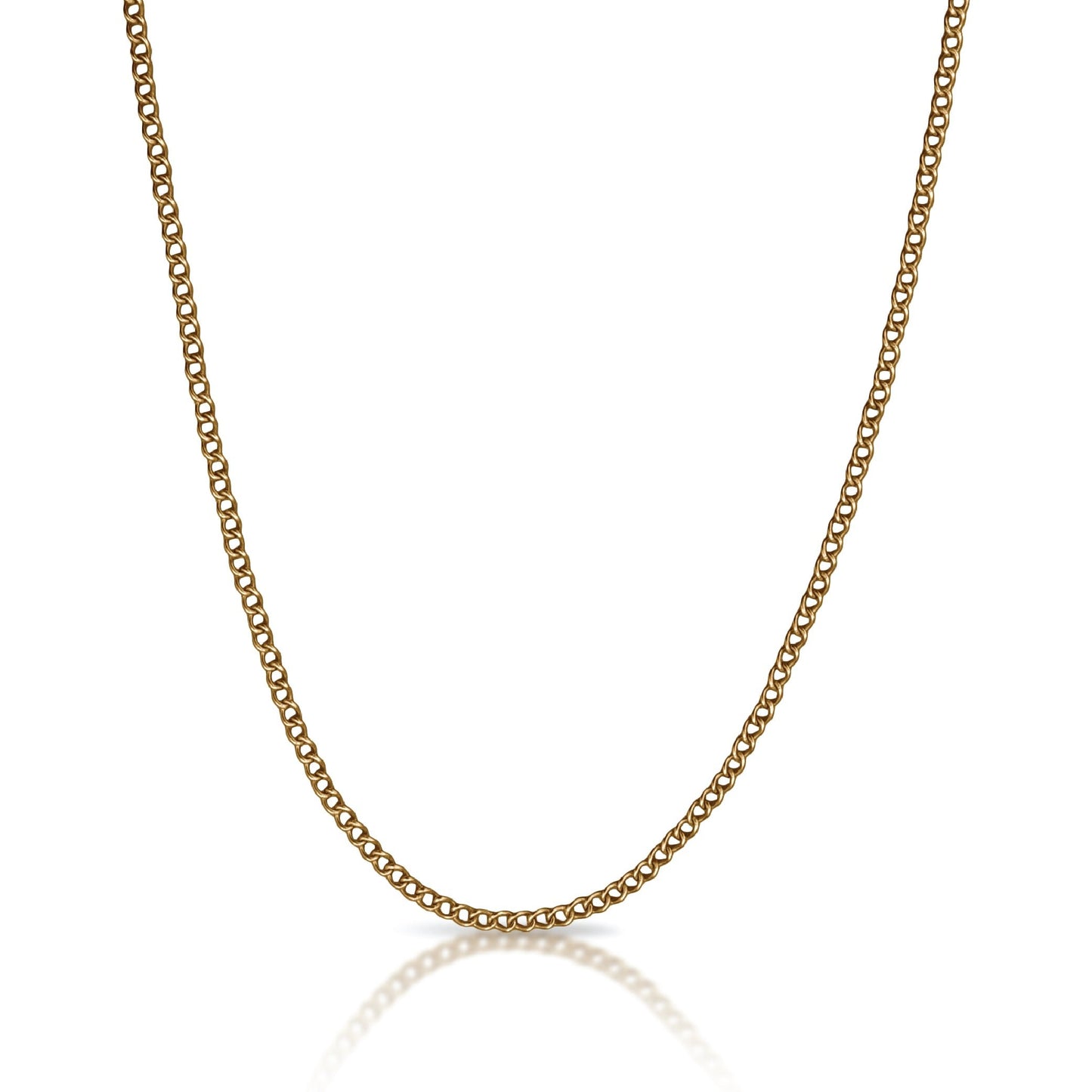 Chain Necklace - 14K Gold Plated Stainless Steel