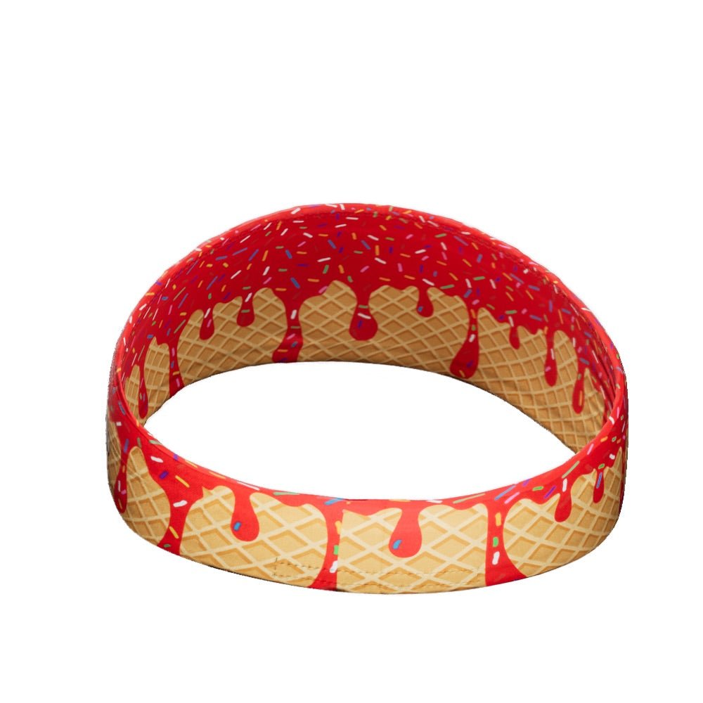 Red Ice Cream Headband