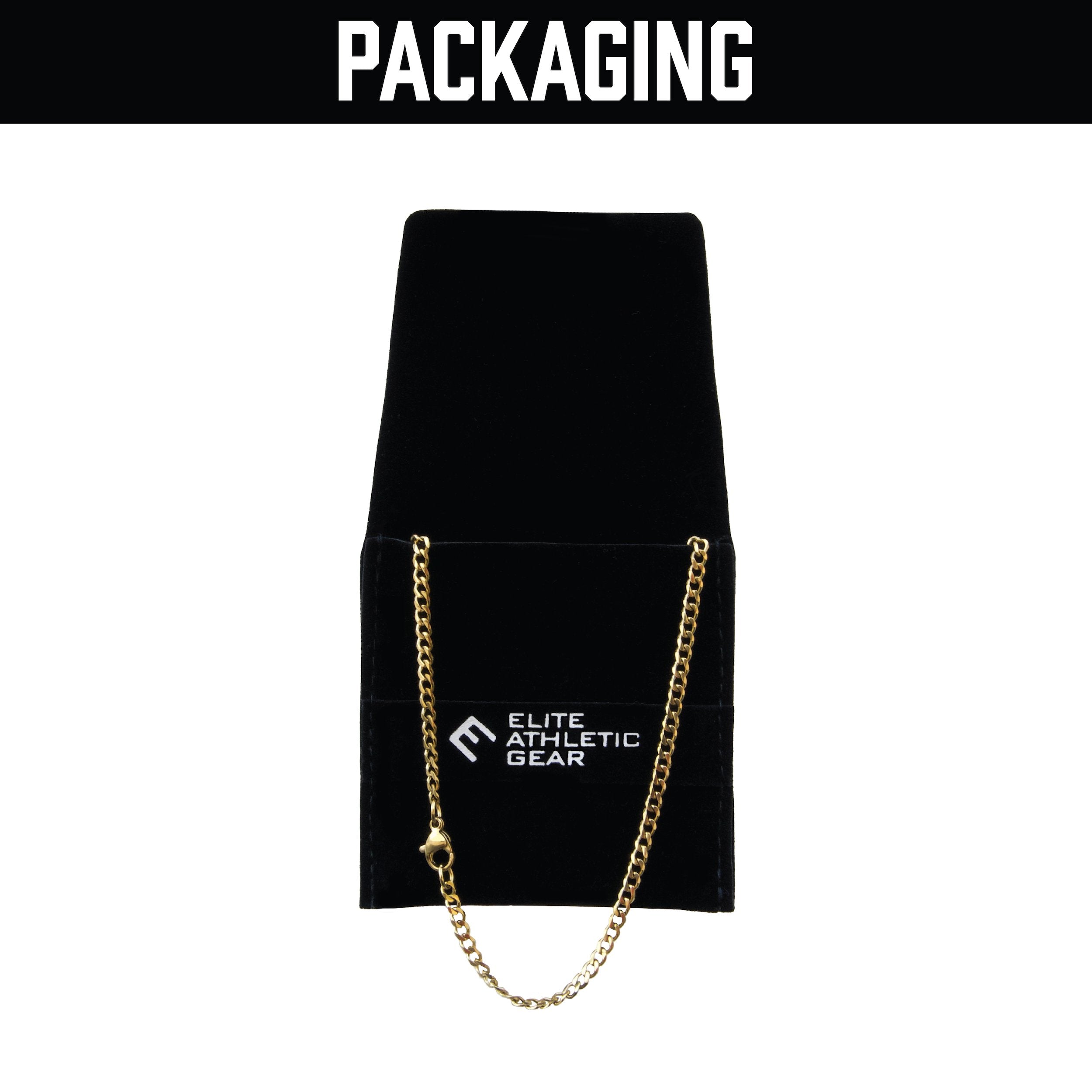 God Is Greater Than The Highs and Lows Pendant Necklace - 14K Gold Plated Stainless Steel