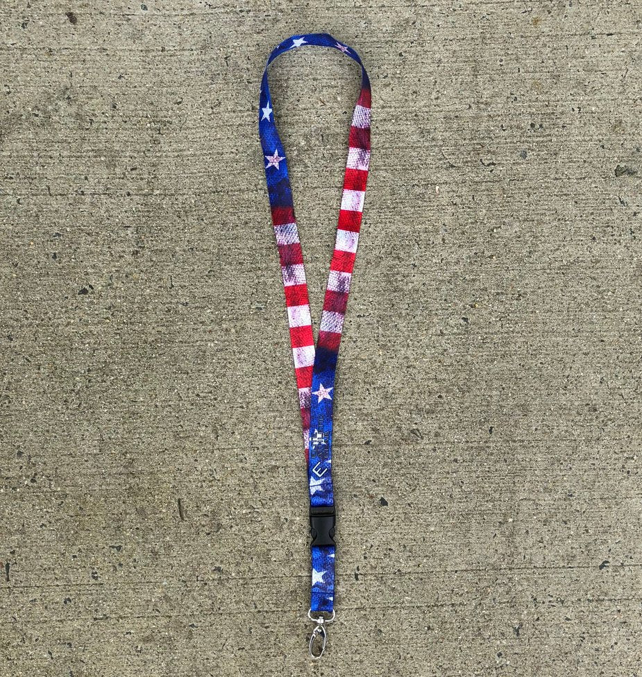 Old Glory Lanyard