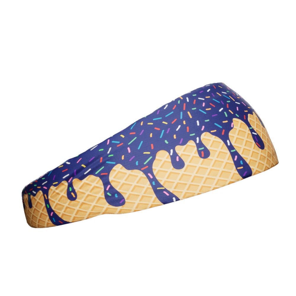 Navy Ice Cream Headband