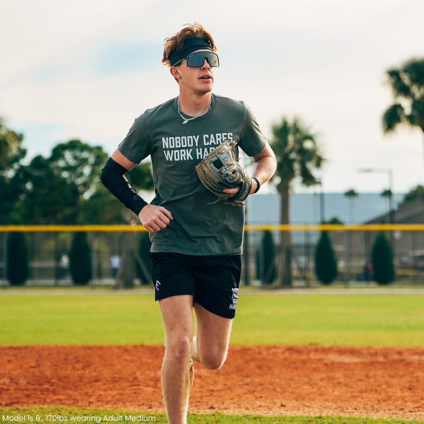 Nobody Cares. Work Harder. Shorts