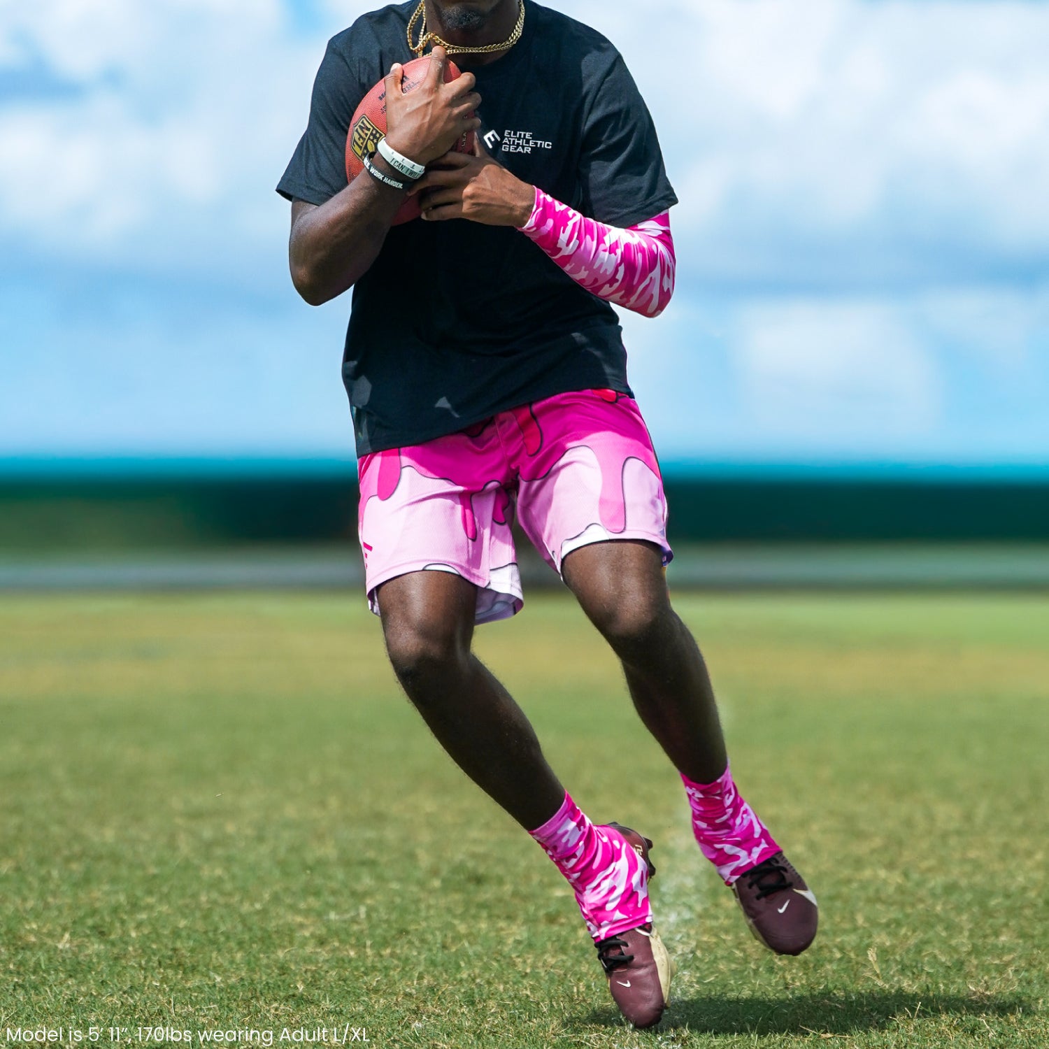 Pink Camo Breast Cancer Arm Sleeve