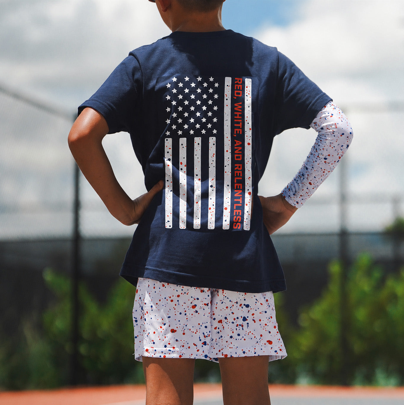 Red, White & Relentless T-Shirt