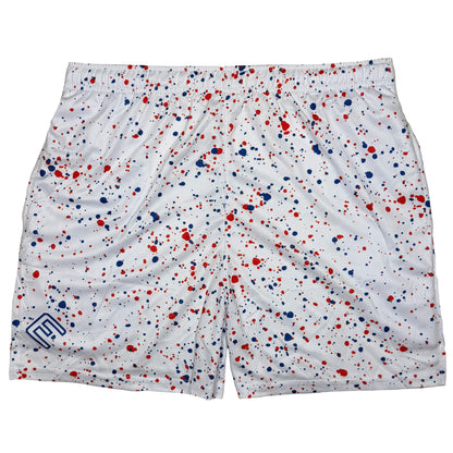 Red, White & Relentless Shorts